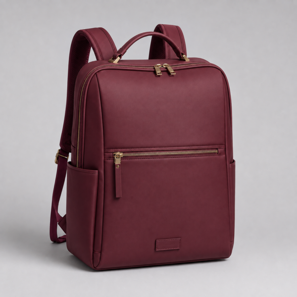 Custom RPET Women's Wide-Opening Commuter Laptop Backpack