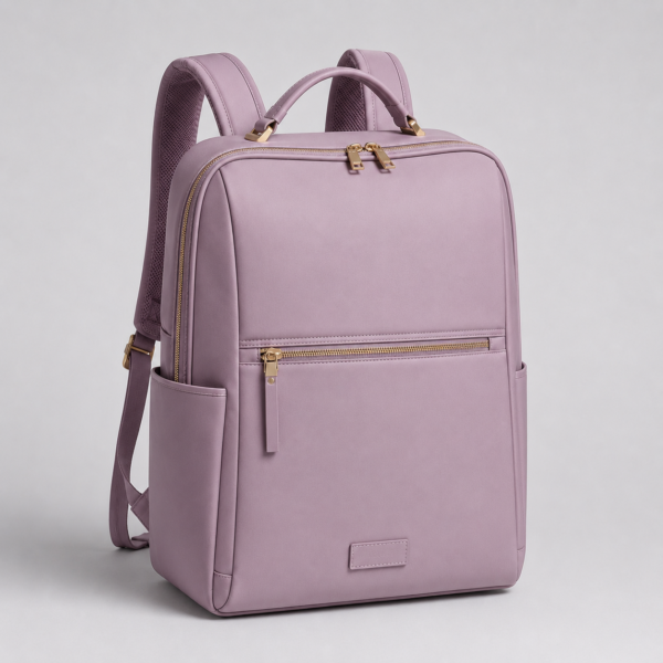 Custom RPET Women's Wide-Opening Commuter Laptop Backpack
