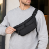 腰包1展示图C Custom 420D Ripstop Nylon Urban Crossbody Waist Bag