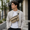 腰包3展示图A Custom 600D Polyester Oxford Everyday Multi-Pocket Waist Bag