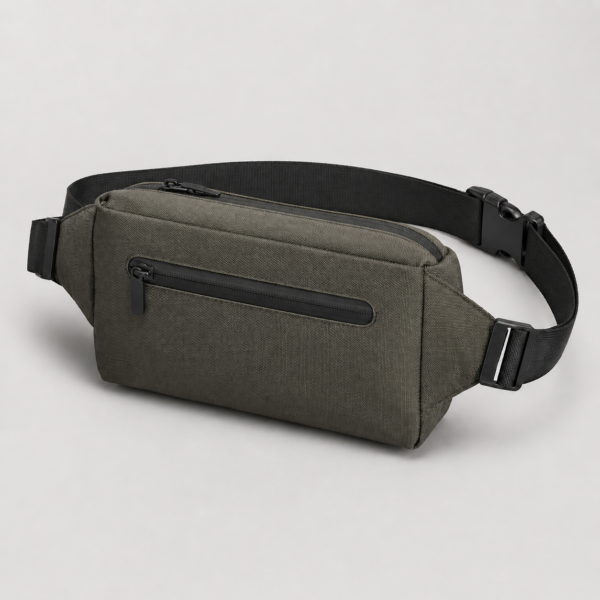 Custom 600D RPET Everyday Crossbody Belt Bag