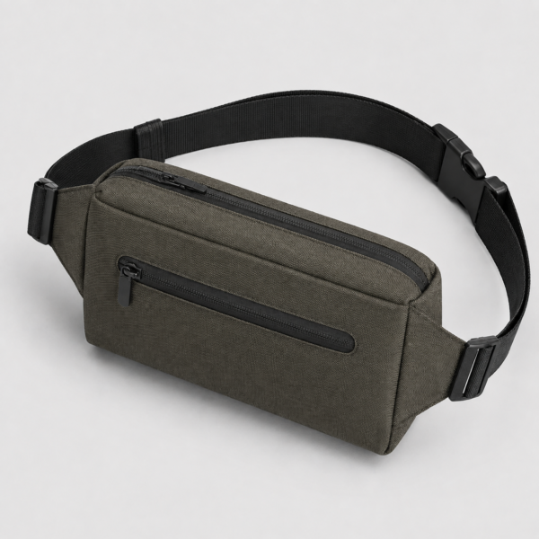 Custom 600D RPET Everyday Crossbody Belt Bag