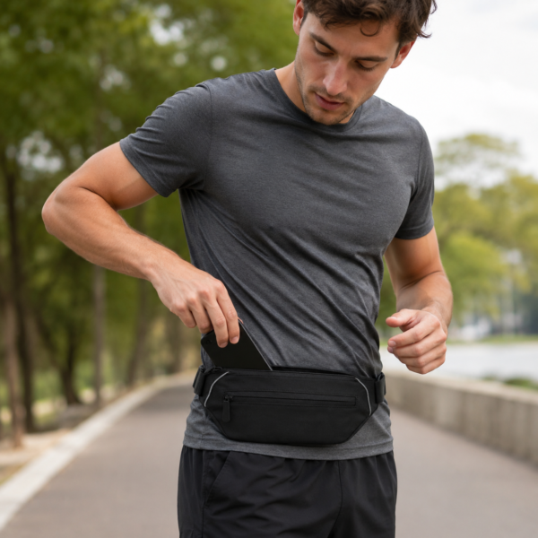 腰包6展示图E Custom 300D RPET Lightweight Running Waist Pack