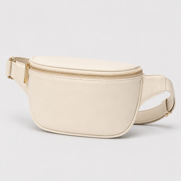 腰包7展示图H Custom Premium PU Vegan Leather Minimalist Belt Bag
