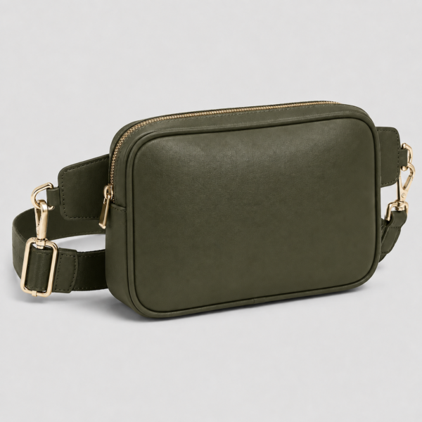 Custom PU Vegan Leather Convertible Waist & Crossbody Bag
