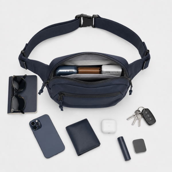 腰包9展示图G Custom 600D TPU-Coated Technical Sports Waist Bag