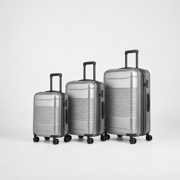 Custom ABS+PC Hybrid Expandable Luggage Set 3-Piece 20 24 28 Inch