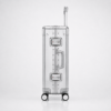 行李箱13展示图C Custom Aluminum Alloy Frame Luggage 20 24 28 Inch with Dual Latch Locks