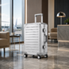 行李箱13展示图G Custom Aluminum Alloy Frame Luggage 20 24 28 Inch with Dual Latch Locks