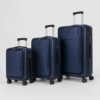 Custom Front-Opening Polycarbonate Luggage Set 3-Piece 20 24 28 Inch with Laptop Compartment