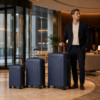 行李箱5展示图D Custom Lightweight PP Spinner Luggage Set 3-Piece 20 24 28 Inch