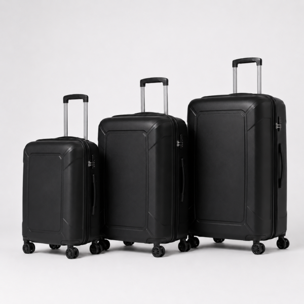 行李箱5展示图F Custom Lightweight PP Spinner Luggage Set 3-Piece 20 24 28 Inch