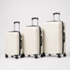 行李箱5展示图G Ivory white lightweight PP spinner luggage set 20 24 28 inch