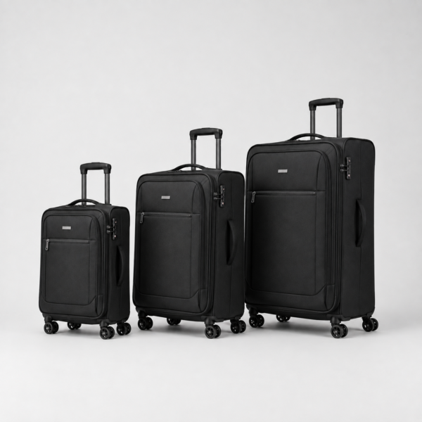 Custom 900D Polyester Business Luggage Set 3-Piece 20 24 28 Inch