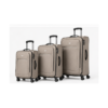 Taupe beige 900D polyester business luggage set 3 piece