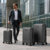 Custom Premium Polycarbonate 3-Piece Luggage Set 20 24 28 Inch