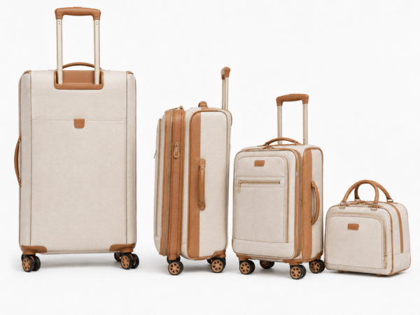 Lightweight Softside Spinner Luggage Set multi-angle product view