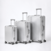 行李箱9展示图A Aluminum-Magnesium Alloy Luggage Set silver 3-piece 20 24 28 inch