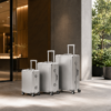 行李箱9展示图F Custom Aluminum-Magnesium Alloy Premium Luggage Set 3-Piece 20 24 28 Inch