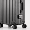 Custom Aluminum Magnesium Alloy Zipperless Luggage with Dual Locks & Spinner Wheels