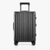 Custom Aluminum Magnesium Alloy Zipperless Luggage with Dual Locks & Spinner Wheels