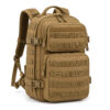 Custom MOLLE Tactical Assault Backpack with Multi-Compartment Design