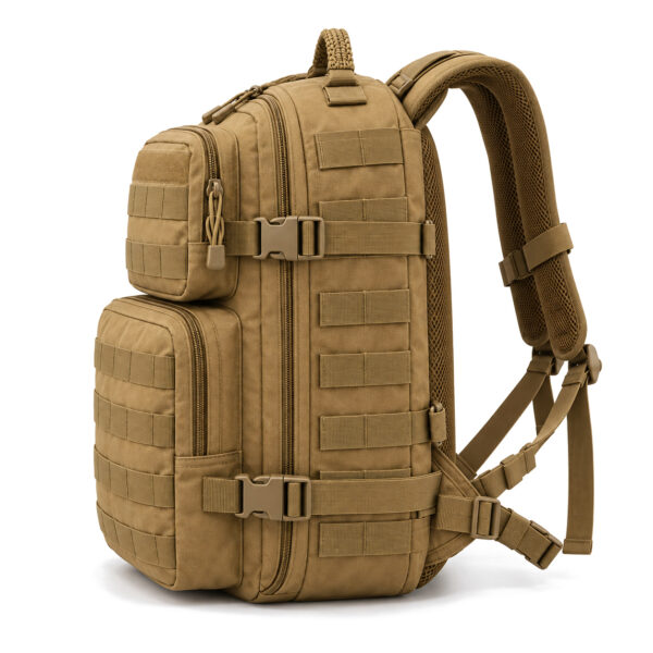 Custom MOLLE Tactical Assault Backpack with Multi-Compartment Design