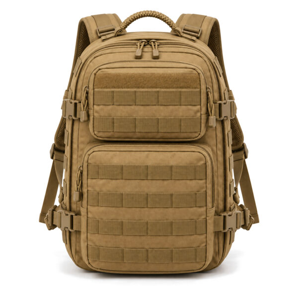 Custom MOLLE Tactical Assault Backpack with Multi-Compartment Design