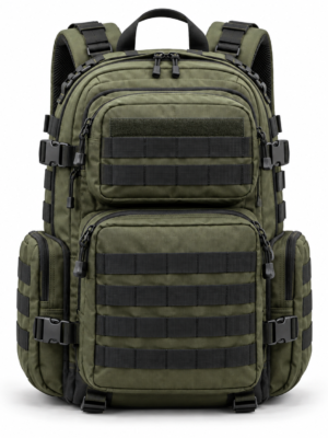 11 Custom MOLLE Tactical Backpack with Side Utility Pockets