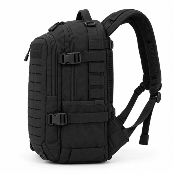 Custom Laser Cut MOLLE Tactical Backpack with Padded Laptop Compartment