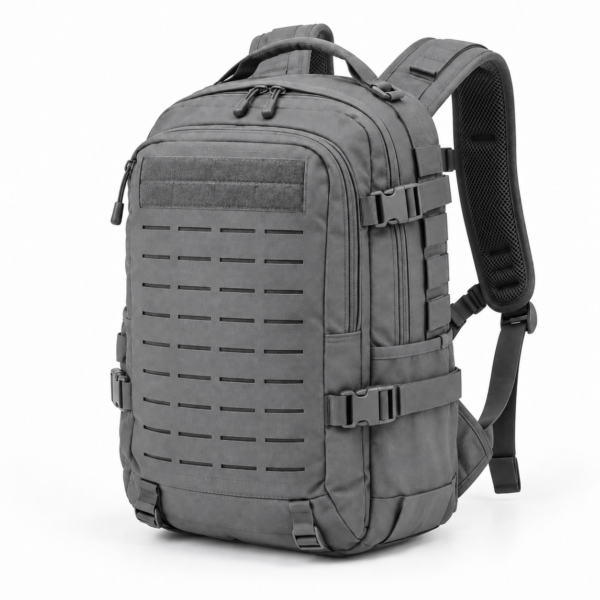 Custom Laser Cut MOLLE Tactical Backpack with Padded Laptop Compartment