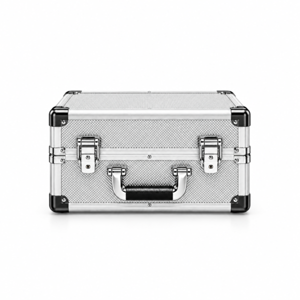 Custom Expandable Aluminum Makeup Train Case with Trays