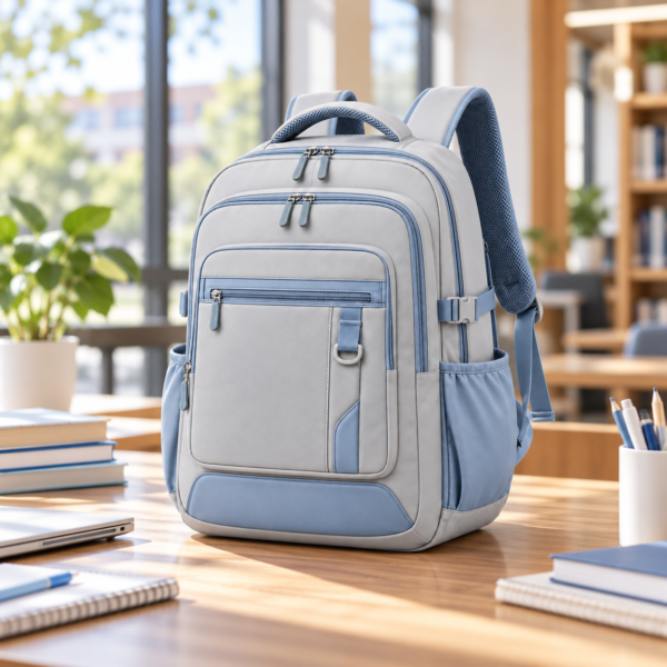 Custom Multi-Compartment Secondary School Backpack for Students