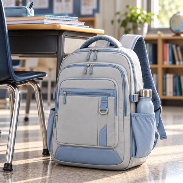 Custom Multi-Compartment Secondary School Backpack for Students