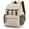 Custom Flap-Top Secondary School Backpack with Multiple Pockets