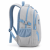 Custom Color Block Secondary School Backpack with Multiple Compartments