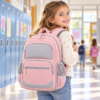Custom Multi-Pocket Elementary School Backpack with Padded Straps