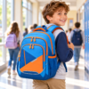 Custom Primary School Backpack with Multi-Compartment Design