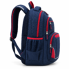 Custom Multi-Compartment Primary School Backpack with Padded Back