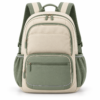 Custom Multi-Pocket Primary School Backpack with Padded Back