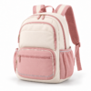 Custom Multi-Pocket Primary School Backpack with Padded Back