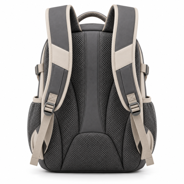 Custom Colorblock Primary School Backpack with Side Compression Straps