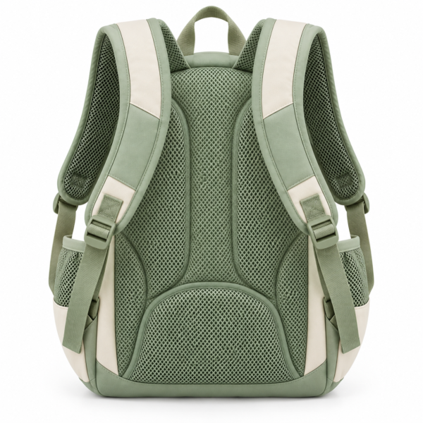 Custom Colorblock Primary School Backpack with Padded Straps