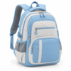 Custom Colorblock Primary School Backpack with Padded Straps