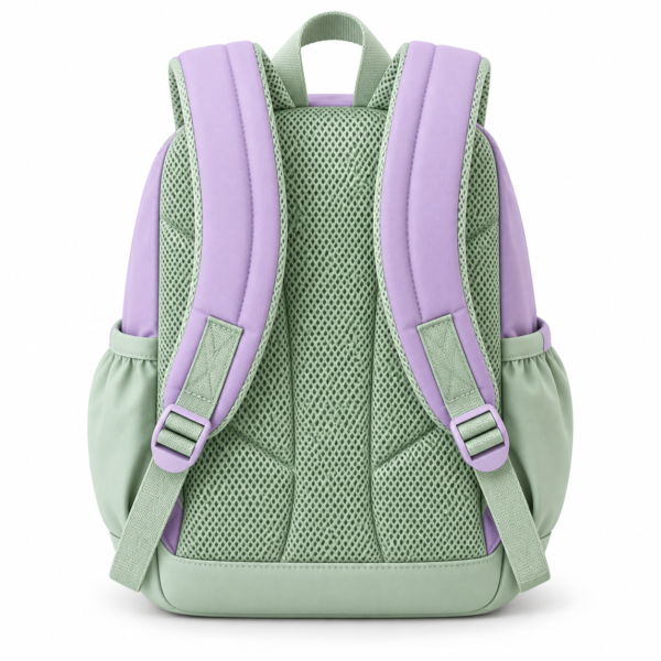 Custom Pastel Flap-Top Preschool Backpack with Front Pocket