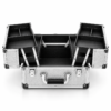 Custom Expandable Aluminum Makeup Train Case with Trays