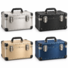 Custom Aluminum Tool Carrying Case with Dual Locking Latches