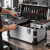 Custom Aluminum Frame Tool Case with Organized Interior