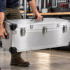 Custom Large Aluminum-Style Tool Storage Case with Reinforced Corners