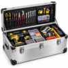 Custom Large Aluminum-Style Tool Storage Case with Reinforced Corners